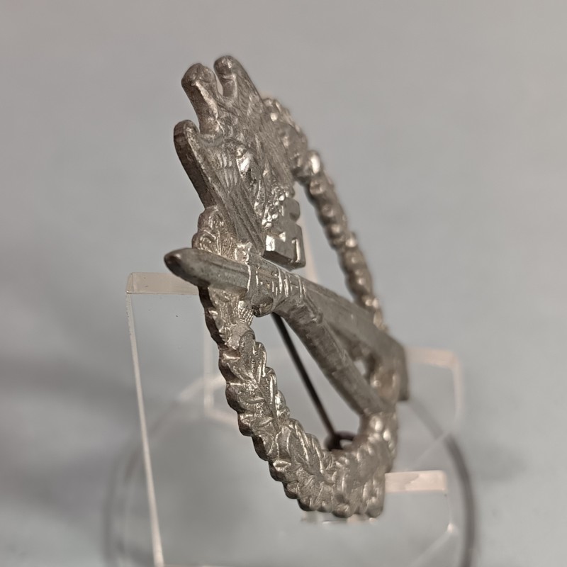 ALLEMAGNE INSIGNE ASSAUT INFANTERIE BADGE DE POITRINE COMBAT ALLEMAND SECONDE GUERRE FABRICANT MK1